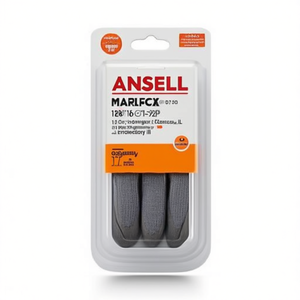 Gants anti-coupure ANSELL HyFlex 11-727 Taille 8 Gris EN 388 PPE Catégorie II Lot de 12 pour le jardinage et les équipements de protection - Product Image 3