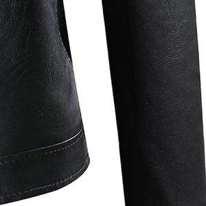 Dernière conception 2025 veste de moto en cuir de course automobile confortable pour une utilisation en extérieur col montant avant imperméable respirant unisexe - Product Image 5