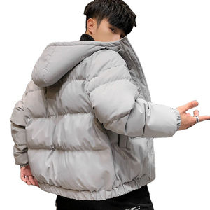Ventes en gros de vestes matelassées personnalisées pour hommes, streetwear, qualité supérieure, légères, fermeture éclair, capuche, style veste matelassée - Product Image 3