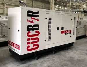 Groupe électrogène diesel insonorisé portable triphasé 12V DC 12KW - Product Image 1