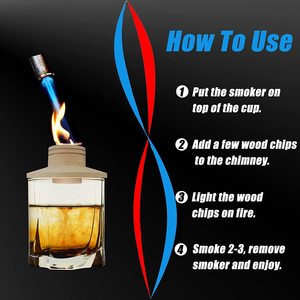 Garniture en verre, infuseur à Cocktail, fumeur de whisky - Product Image 5