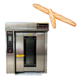 Horno eléctrico para pizza de primera calidad, capacidad de 20Kw/H, horno giratorio de 8 bandejas con carro Altuntop, horno Industrial para hornear Kien An - Product Image 1