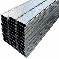 Plancher en acier |   Plancher composite haute résistance série YX |   Dalle de plancher en métal non bétonné pour l'extension d'espace de mezzanine
