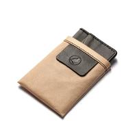 Nouveau Portefeuille Porte-Cartes Fin en Cuir Véritable Vintage Durable avec Fonction Anti-RFID, Sans Fermeture, Personnalisable pour Cartes de Crédit