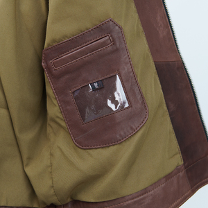 ออกแบบโลโก้เอง เสื้อแจ็คเก็ตผู้ชายทรงหลวม ผลิตอย่างยั่งยืน คุณภาพดีเยี่ยม งานปัก ดีไซน์ใหม่ เสื้อแจ็คเก็ตผู้ชาย - Product Image 4