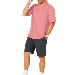 Polo de Verano para Hombre, Manga Corta, Cuello en Contraste, Informal, para Golf, Ligero, Ropa Deportiva, Personalización de Marca, Venta al Por Mayor - Product Image 5