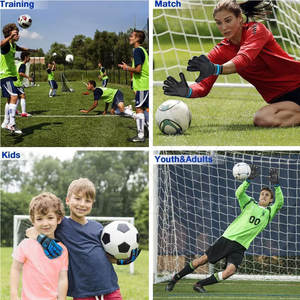 Gants de gardien de but professionnels personnalisés 2024, cuir latex de haute qualité, protection, coupe négative pour l'entraînement sportif AFIFA WEARS - Product Image 5