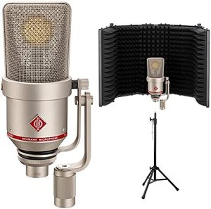 PROMO FLASH : Microphone à condensateur multidirectionnel à large diaphragme Neuumann TLM 170 R (noir) avec filtre anti-reflet Auray RF-5P-B - Product Image 2