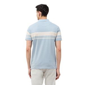 เสื้อกอล์ฟผู้ชายสไตล์ลำลอง ผ้าฝ้าย ยืดได้สี่ทิศทาง ระบายอากาศได้ดี สีพื้น แห้งเร็ว และควบคุมความชื้น - Product Image 4