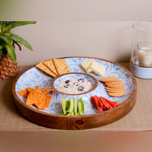 Peint à la main Top Vente Dessert Snacks Chocolat Serverware Plateau De Mariage Hôtel Ware Table Top Décoration Plaque - Product Image 5