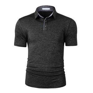 Camiseta Polo para Hombre, Cuello Acanalado, Manga Corta Holgada, Combinación de Colores, Camisetas de Golf con Logotipo Personalizado en el Cuello - Product Image 1