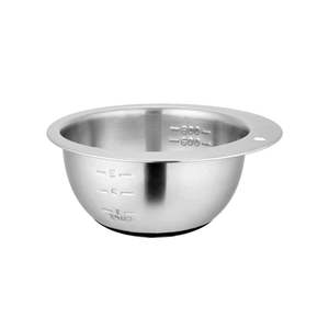 Bol à mesurer durable en acier inoxydable solide et antirouille Bol de cuisine polyvalent pour lave-vaisselle jetable précis - Product Image 1