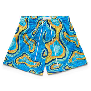 Breathable <b>Men</b> Mesh <b>Shorts</b> comfort <b>Elastic</b> <b>Waistband</b> Custom Graphic Sublimation Print <b>Men's</b> <b>Shorts</b> Best Street Style <b>Short</b> - Product Image 3