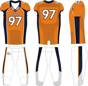 Maillot de football américain personnalisé professionnel à manches courtes, respirant, couleur unie, taille personnalisée, uniforme de sport - Product Image 6