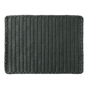 Mantel Individual Cuadrado de Ratán Tejido a Mano Estilo Vintage en Verde, Mantel Individual Duradero para Mesa de Comedor, Accesorios de Mesa de Fibra Natural, Decoración de Bodas - Product Image 2