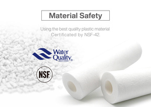 Cartouche de filtre à eau LAN SHAN PXV0510 PP 1 ~ 100 micron usage domestique et commercial 10 "de longueur fabriquée à Taiwan - Product Image 5