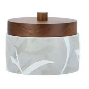 Tazón para Servir Dátiles Árabes Dorados Premium, Metal y Madera, Ecológico, Duradero, Tamaño y Color Personalizables, Acabado Moderno para Ramadán, para el Hogar - Product Image 3