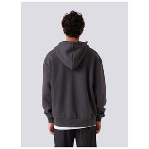 Venta al por mayor personalizar hombres 100% algodón peso pesado Sudadera con capucha de gran tamaño para los hombres de alta calidad ropa casual con personalizar el logotipo - Product Image 2