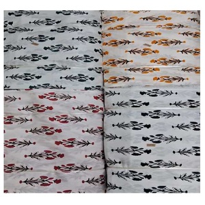 Material de medidor de tela de algodón de diseño Floral de calidad superior para ropa de moda, cortinas acolchadas de retazos y decoración del hogar - Product Image 2