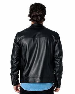 Veste en cuir pour homme Poids léger Plus Size Custom Made Oem Véritable peau de vache ou peau de mouton Moto Veste en cuir pour hommes - Product Image 6