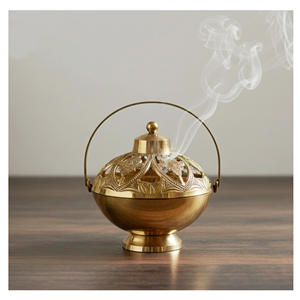 Premium <b>Incense</b> Burner Luxury <b>Incense</b> Burner for Temple Worship Meditation Prayer Room B2B Wholesale Handcrafted <b>Incense</b> Burner - Product Image 6