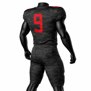 Wholesale Custom American Football Jersey Set Breathable Compression Uniform with <b>Padded</b> <b>Pants</b> OEM Supplier - Product Image 4