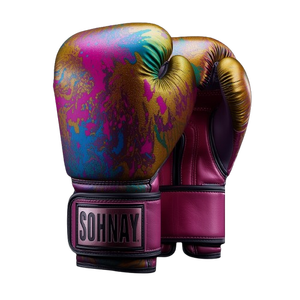 Gants de boxe personnalisés colorés en cuir PU de qualité supérieure, antidérapants et respirants pour la boxe, le MMA, le Muay Thai et le fitness - Product Image 3