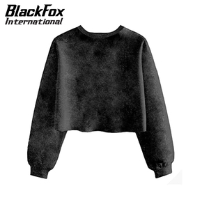 Meilleur matériau doux au toucher fabriqué à la main avec son propre logo Sweatshirts d'extérieur pour femmes avec tissu respirant - Product Image 5