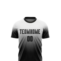 Nouvel ensemble de maillots de football 100 % polyester, séchage rapide, prix usine, haute qualité, faible MOQ, kits de football unisexes OEM