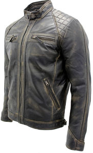 2026 Men's <b>Bike</b> Wear Leather Racing Motorcycle Jacket Wholesale High Quality Customized Fashion Stylish Motorbike Jacket - Product Image 5