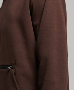 Dernier modèle de sweat à capuche d'hiver brodé avec fermeture éclair Sweats à capuche personnalisés avec poche pour hommes 100% coton Streetwear surdimensionné - Product Image 5