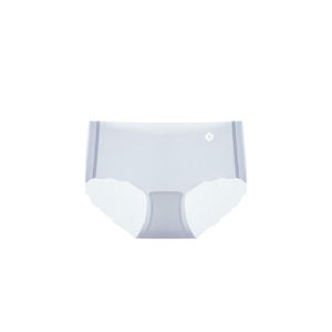 Invisible 3-Pack Women's Seamless Laser Cut Ice Silk <b>Panties</b> Breathable and Color Mix - Product Image 1