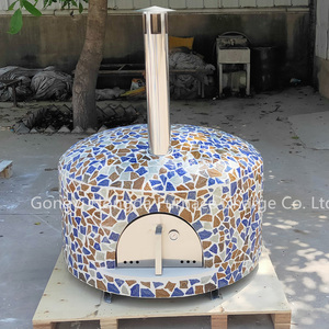 Ce four à bois résistant aux intempéries apporte la magie de la cuisine de l'Ancien <span class=keywords><strong>Monde</strong></span> à votre espace extérieur. - Product Image 6