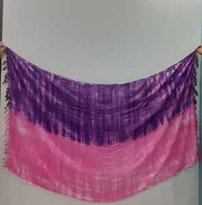 Vente chaude à la mode cravate teint plage sarong écharpe robe de plage 100% rayonne plage natation porter sarong bas quantité minimale de commande sarong fabricant - Product Image 5