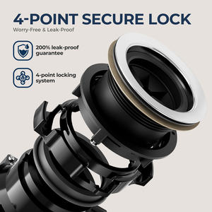 Dispositivo di smaltimento dei rifiuti alimentari domestici 220V 375W compostaggio automatico macchina per lo smaltimento dei rifiuti alimentari da cucina - Product Image 4