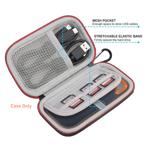 <strong>Hard</strong> Carrying Case for SanDisk Extreme Pro/SanDisk Extreme Portable External SSD <strong>EVA</strong> Shockproof Protective Storage Travel <strong>Bag</strong> - Product Image 2