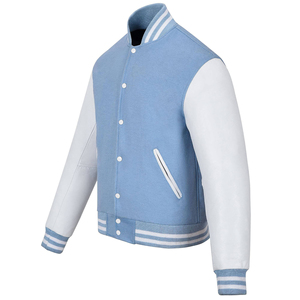 2025 Pakistán lana cuero Letterman chaquetas de béisbol de alta calidad Chenille Varsity CollegeBaseballjacket para hombres DDP envío - Product Image 2