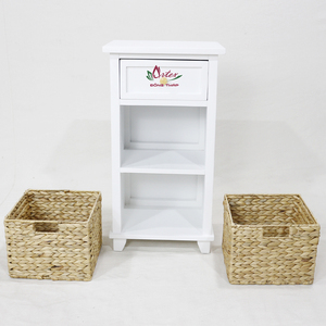 ตู้เก็บของอเนกประสงค์อาร์เท็กซ์ ดงตะป พร้อมลิ้นชักเก็บของและชั้นวางของ ทำจากหญ้าทะเลและผักตบชวา - Product Image 5