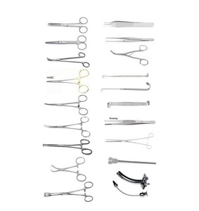 Instruments chirurgicaux manuels réglés d'acier inoxydable de chirurgie de trachéotomie - Product Image 3