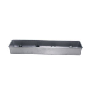 Candelabro de Adviento de Metal de hierro de nuevo diseño, acabado plateado y decoración de iluminación para el hogar de fiesta de Navidad, venta al por mayor a granel - Product Image 1