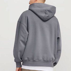 OEM Hombres Sudaderas con capucha de hombro caído de manga larga de alta calidad Casual Etiqueta privada de gran tamaño Sudaderas con capucha para los hombres Sudaderas - Product Image 3