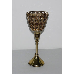 New Arrival Handmade Metal Crystal <b>Votive</b> <b>Candle</b> Holder Top Seller Perfect for Tabletop Decorations and Bulk Wholesale Orders - Product Image 4