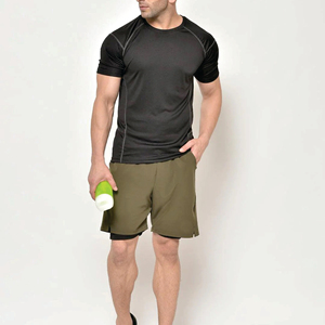 Top Best 2025 High Quality Custom Active Wear Double <b>Layer</b> Quick Dry Gym Fitness Mens Gym Shorts Basketball Short Mesh Shorts - Product Image 6