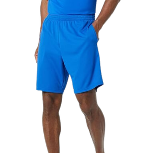 Design personnalisé 100% Polyester Gym Shorts Respirant Plaine Joggers avec Poches pour Fitness Workout Shorts - Product Image 5