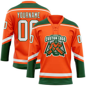 Top Sublimation Ice Hockey Wear Breathable Customized Adult Youth Ice Hockey Jerseys for Unisex - Product Image 3