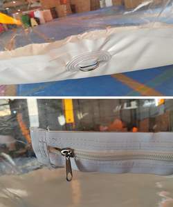 Tente gonflable extérieure transparente à dôme <span class=keywords><strong>bulle</strong></span> bon marché pour le camping - Product Image 5