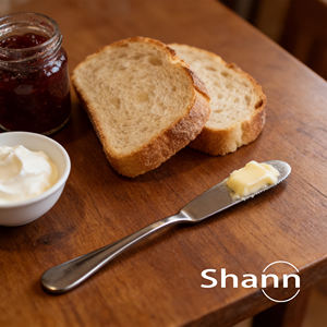 Cuchillos de Cena Modernos de Lujo de Acero Inoxidable 18/0 - 16.5x2cm para Servir Mantequilla y Uso en Fiestas - Product Image 2