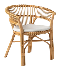 Silla de muebles decorativos de ratán de gran tamaño de calidad de lujo para el hogar y la sala de estar, silla de ratán de forma personalizada para muebles - Product Image 2