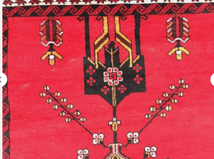 NOEUD RUG fait à la main noué de haute qualité laine Oushak nouveau moderne brodé travail doublure motif tapis pour salon, chambres à coucher - Product Image 5