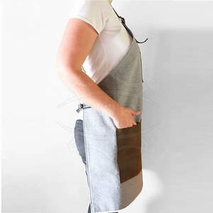 Venta directa de fábrica Delantales de soldadura Diseño único con material duradero Ropa de seguridad esencial - Product Image 6